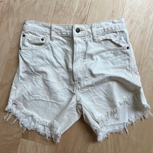 Free People Relaxed Jean Shorts